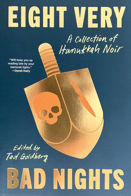 Cover Image for Eight Very Bad Nights: A Collection of Hanukkah Noir -- Tod Goldberg, Paperback