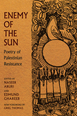 Cover Image for Enemy of the Sun: Poetry of Palestinian Resistance -- Naseer Aruri, Paperback