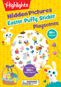Cover Image for Easter Hidden Pictures Puffy Sticker Playscenes: Easter-Themed Puzzles and Puffy Stickers, Kids Easter Activity Book with Egg Hunt Games, Flower Stick -- Highlights, Paperback