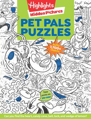 Cover Image for Pet Pals Puzzles -- Highlights, Paperback