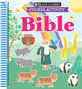 Cover Image for Brain Games - Sticker Activity: Bible (for Kids Ages 3-6) -- Publications International Ltd, Spiral