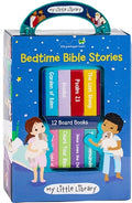 Cover Image for My Little Library: Bedtime Bible Stories (12 Board Books) -- Little Grasshopper Books, Hardcover