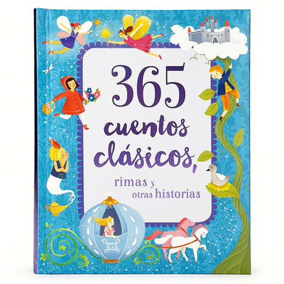 Cover Image for 365 Cuentos Clasicos (Spanish Edition) -- Cottage Door Press, Hardcover