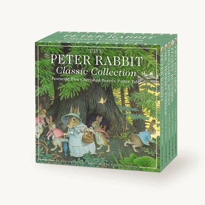 Cover Image for The Peter Rabbit Classic Collection (the Revised Edition): A Board Book Box Set Including Peter Rabbit, Jeremy Fisher, Benjamin Bunny, Two Bad Mice, a -- Beatrix Potter, Boxed Set