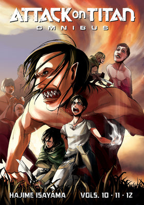 Cover Image for Attack on Titan Omnibus 4 (Vol. 10-12) -- Hajime Isayama, Paperback
