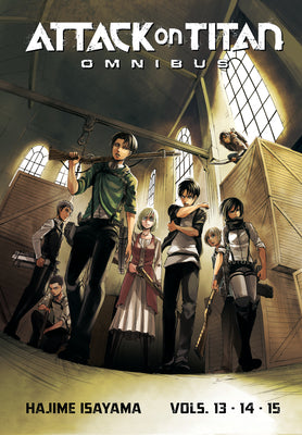 Cover Image for Attack on Titan Omnibus 5 (Vol. 13-15) -- Hajime Isayama, Paperback