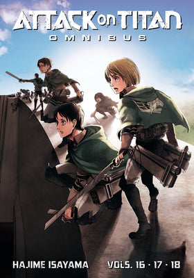 Cover Image for Attack on Titan Omnibus 6 (Vol. 16-18) -- Hajime Isayama, Paperback