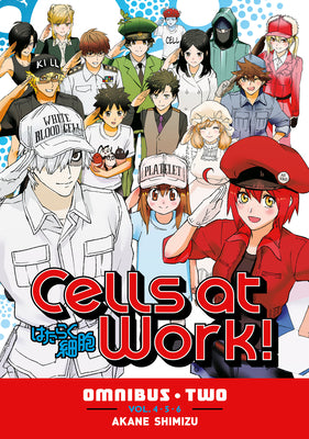 Cover Image for Cells at Work! Omnibus 2 (Vols. 4-6) -- Akane Shimizu, Paperback