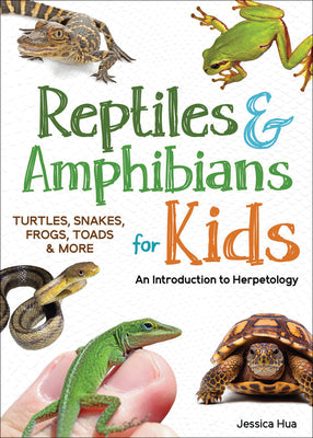 Cover Image for Reptiles & Amphibians for Kids: An Introduction to Herpetology -- Jessica Hua, Paperback