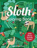 Cover Image for Sloth Coloring Book -- Blue Wave Press, Paperback