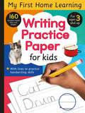 Cover Image for Writing Practice Paper for Kids: 160 Double-Sided Tear-Out Pages for Ages 3 and Up! -- Tiger Tales, Paperback