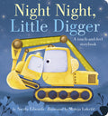 Cover Image for Night Night, Little Digger: A Touch-And-Feel Storybook -- Nicola Edwards, Board Books