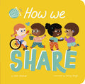 Cover Image for How We Share -- Leah Osakwe, Board Books