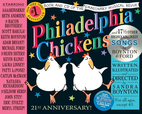Cover Image for Philadelphia Chickens: The 21st Anniversary Edition -- Sandra Boynton, Hardcover