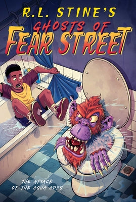 Cover Image for The Attack of the Aqua Apes -- R. L. Stine, Paperback
