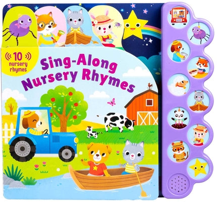 Cover Image for 10-Button Sounds: Sing-Along Nursery Rhymes -- Yi-Hsuan Wu, Board Books