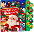 Cover Image for The Night Before Christmas 10-Button Sound Book -- Clement C. Moore, Board Books