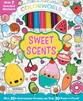 Cover Image for Colorworld: Sweet Scents: With 35+ Customizable Stickers and Over 30 Pages to Color! -- Editors of Silver Dolphin Books, Other