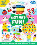 Cover Image for Colorworld: Dot Art Fun!: Plus 35+ Stickers and Over 30 Pages to Color! -- Editors of Silver Dolphin Books, Other