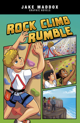 Cover Image for Rock Climb Rumble -- Jake Maddox, Paperback