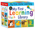 Cover Image for My First Learning Library 4-Book Boxed Set: Includes First Words, Colors, Opposites, and Numbers -- Lauren Crisp, Hardcover