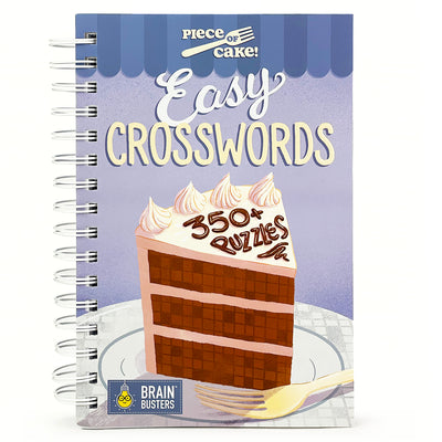 Cover Image for Piece of Cake Easy Crosswords -- Parragon Books, Spiral