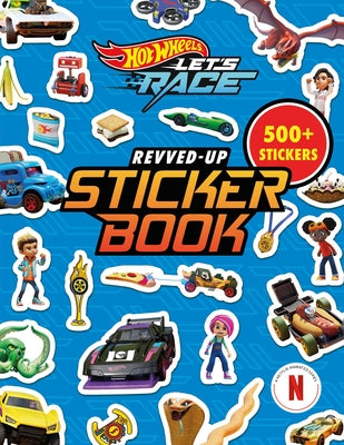 Cover Image for Hot Wheels Let's Race: Revved-Up Sticker Book -- Orli Zuravicky, Paperback