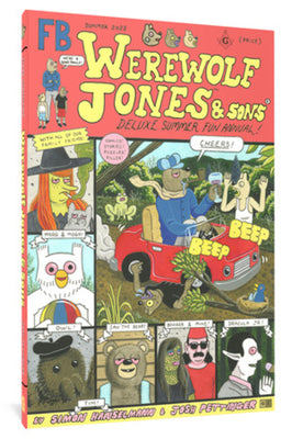 Cover Image for Werewolf Jones & Sons Deluxe Summer Fun Annual -- Simon Hanselmann, Hardcover