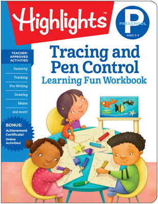 Cover Image for Preschool Tracing and Pen Control -- Highlights Learning, Paperback