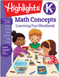 Cover Image for Kindergarten Math Concepts -- Highlights Learning, Paperback