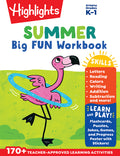 Cover Image for Summer Big Fun Workbook Bridging Grades K & 1: Ready for First Grade at Home, First Grade Summer Workbook with Letters, Reading, Writing, Addition, Su -- Highlights Learning, Paperback