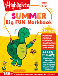 Cover Image for Summer Big Fun Workbook Bridging Grades 1 & 2: Summer Before Second Grade Prep Workbook for Spelling, Reading Comprehension, Language Arts and More -- Highlights Learning, Paperback