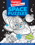 Cover Image for Space Puzzles: Solar System Puzzle Book for Kids 6-12, Fun Space Gift with Activities and Games, Over 100 Puzzles and More Than 1,800 Hidden Objects t -- Highlights, Paperback