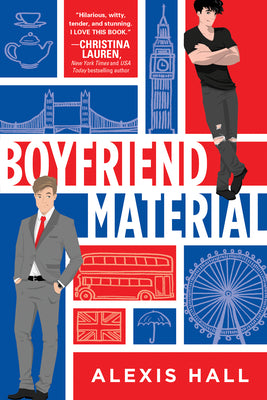 Cover Image for Boyfriend Material -- Alexis Hall, Paperback