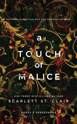 Cover Image for A Touch of Malice -- Scarlett St Clair, Paperback