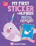 Cover Image for My First Sticker by Numbers: Magical Creatures -- Hazel Quintanilla, Paperback