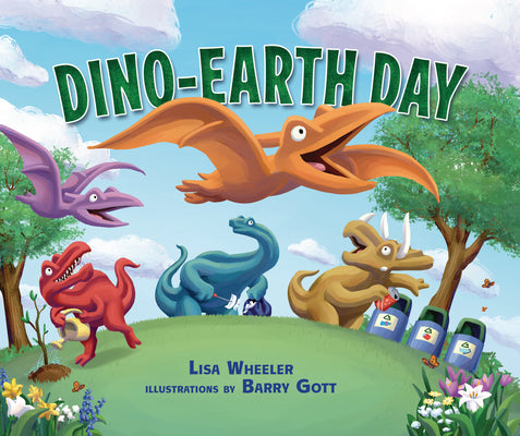 Cover Image for Dino-Earth Day -- Lisa Wheeler, Hardcover