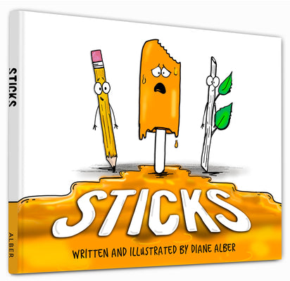 Cover Image for Sticks -- Diane Alber, Hardcover
