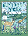 Cover Image for The National Parks Coloring Book -- Jen Racine, Paperback