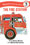 Cover Image for The Fire Station Early Reader -- Robert Munsch, Paperback