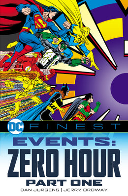 Cover Image for DC Finest: Events: Zero Hour Part 1 -- Dan Jurgens, Paperback