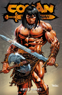 Cover Image for Conan the Barbarian Vol. 6: A Nest of Serpents -- Jim Zub, Paperback