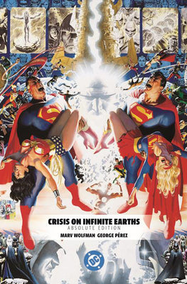 Cover Image for Crisis on Infinite Earths: Absolute Edition -- Marvin Wolfman, Hardcover