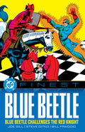 Cover Image for DC Finest: Blue Beetle: Blue Beetle Challenges the Red Knight -- Various, Paperback