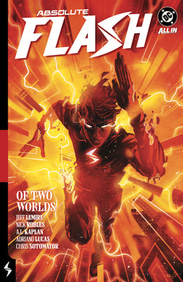 Cover Image for Absolute Flash Vol. 1: Of Two Worlds -- Jeff Lemire, Paperback