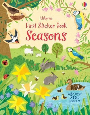 Cover Image for First Sticker Book Seasons -- Holly Bathie, Paperback