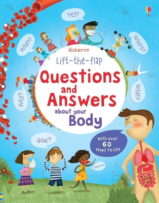Cover Image for Lift-The-Flap Questions and Answers about Your Body -- Katie Daynes, Board Books