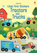 Cover Image for Little First Stickers Tractors and Trucks -- Joaquin Camp, Paperback