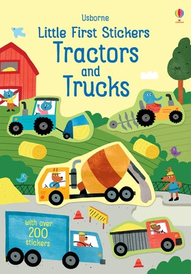 Cover Image for Little First Stickers Tractors and Trucks -- Joaquin Camp, Paperback