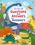 Cover Image for Lift-The-Flap Questions and Answers about Dinosaurs -- Katie Daynes, Board Books